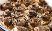 herb roasted mushrooms